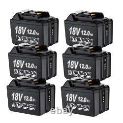 1-10PC For Makita 18V 12.0Ah LXT Li-ion BL1830 Battery Twin Pack Power Genuine