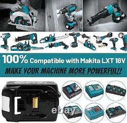 1-9X 6Ah for Makita Battery 18V BL1830/1850 BL1860B LXT Li-Ion Cordless Battery