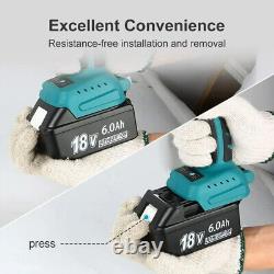 1-9X 6Ah for Makita Battery 18V BL1830/1850 BL1860B LXT Li-Ion Cordless Battery