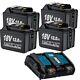 12ah For Makita 18v Lxt Li-ion Battery Bl1835 Bl1850 Bl1840 Bl1830 /dual Charger