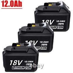 12Ah For MAKITA 18V LXT LI-ION BL1860 BL1850 BL1840 BL1830 BL1835 Battery New