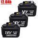 12ah For Makita 18v Lxt Li-ion Bl1860 Bl1850 Bl1840 Bl1830 Bl1835 Battery New