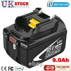 18V 6Ah 9AH Battery For Makita LXT Li-ion BL1860 BL1830 BL1835 Cordless Power UK