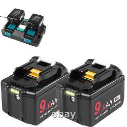 18V 9.0Ah 6.0Ah Battery For Makita LXT Li-ion BL1860 BL1830 BL1835 Cordless Tool