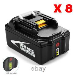 18V Battery For MAKITA BL1850B 5.0AH LXT Li-ion BL1860B BL1830B Charger