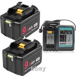 18V For Makita 6.0Ah Li-ion Battery Charger BL1860 LED BL1850 BL1830 BL1840 LXT