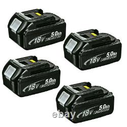 18V For Makita BL1850B 5Ah LXT Li-Ion Cordless Battery BL1860 Charger 18Volt LED