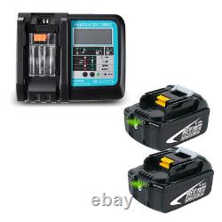 18V For Original Makita Battery BL1850 B BL1860B BL1830 LXT Li-ion 5.0Ah Charger