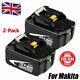 18v Makita Battery Bl1860b Bl1850b 1830 6ah 5ah Li-ion Lxt Dc18sf 4-slot Charger