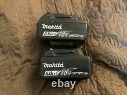 2 X Genuine Makita BL1850 18V 5.0Ah Li-Ion LXT Battery 5AH Star Battery BL1850B