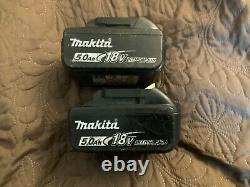 2 X Genuine Makita BL1850 18V 5.0Ah Li-Ion LXT Battery 5AH Star Battery BL1850B