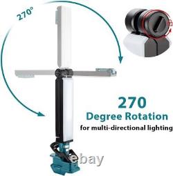2400LM 30W Cordless LED Work Light for Makita 18V LXT Li-ion Battery Outdoor NEW