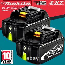 2X 6.0Ah For Makita BL1860 BL1850 18V Li-ion LXT Battery 12AH 9AH BL1830 BL1860B
