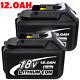 2x For Makita 18v 6.0ah Lxt Li-ion Bl1830 Bl1850b Bl1860b Bl1840 Battery/charger