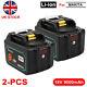 2x High Capacity 18v 9ah Li-ion Battery For Makita Bl1890 Bl1830 Bl1860 Lxt400