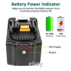 2X High Capacity 18V 9Ah Li-ion Battery For Makita BL1890 BL1830 BL1860 LXT400