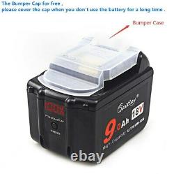 2x 18V 9.0Ah Li-ion Battery For Makita BL1830 1840 1850 LXT400 With LED Display