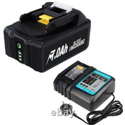 2x 7000mAh for Makita 18V 7Ah LXT Battery BL1830 BL1850 BL1860 Charger LI ION UK