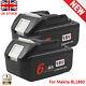 2x Fit For Makita Bl1860 18v 6.0ah Lxt Li-ion Battery Bl1830 Bl1850 With Charger