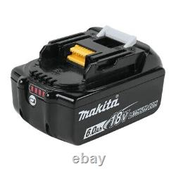 2x Genuine Makita 18V 6.0Ah LXT Lithium Battery BL1860 + DC18SD 240v Charger
