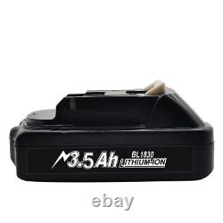 3.5Ah Battery or Charger For Makita 18V LXT Li-Ion BL1830 BL1860 BL1850 BL1820