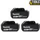 3 X Genuine Makita Bl1830 18v 3.0ah Li-ion Lxt Lithium Ion Battery Star Batt