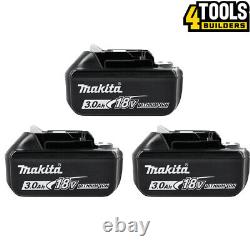 3 x Genuine Makita BL1830 18v 3.0ah Li-Ion LXT Lithium Ion Battery Star Batt