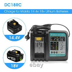 4X 18V 6AH LXT Li-Ion LED Battery For Makita BL1840 BL1830 BL1850 Cordless Drill