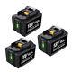 4x 1x For Makita 18v Lxt Li-ion Battery 12.0ah Bl1830 Bl1850 Bl1860b /charger Uk