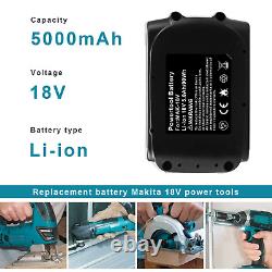 4X For Makita 18V BL1860 18Volt 5.0Ah LXT Li-Ion Cordless Battery BL1830 BL1850B