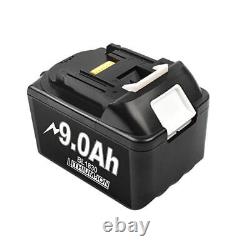 4x 9.0Ah 18V Li-Ion Battery For Makita LXT BL1840 BL1830 BL1850 BL1860 Cordless