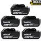 5 X Genuine Makita Bl1830 18v 3.0ah Li-ion Lxt Lithium Ion Battery Star Batt