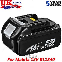 5X 6AH 9AH For Makita BL1860 BL1850 LXT 18V Li-ion BL1830 Battery + Fast Charger