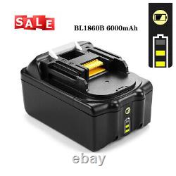 6.0Ah For Genuine Makita 18V Battery BL1860B BL1850 BL1830 Li-ion LXT Charger UK