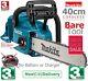 Bare Makita Duc405z Twin 18v (36v) Li Lxt Brs'less 16chainsaw 0088381870672 Ztc