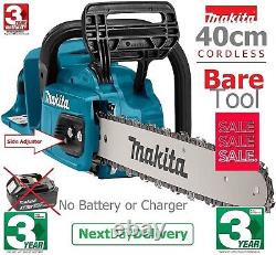 BARE Makita DUC405Z Twin 18V (36V) Li LXT Brs'less 16Chainsaw 0088381870672 ZTC