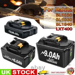 BL1830 18V 6Ah 9Ah LXT Li-ion Battery for Makita Battery BL1860 BL1850 BL1815 UK