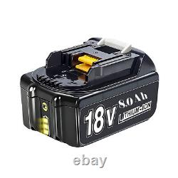 BL1830 18V 8.0Ah 6Ah Li-ion LXT Battery for Makita BL1830 BL1850B BL1815 BL1890