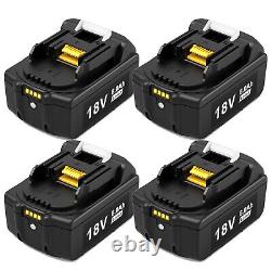 FOR Makita 18V Battery 8.0Ah For LXT Li-Ion BL1860 BL1850 BL1840 BL1830/ Charger