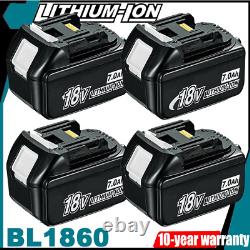 Fit For Makita Li-ion Battery Charger BL1830 BL1850 BL1860 DHR242Z LXT 18V TOOL