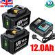 For Makita 18v 12ah 9ah Lxt Li-ion Battery Bl1830 Bl1850 Bl1860 Bl1860b /charger