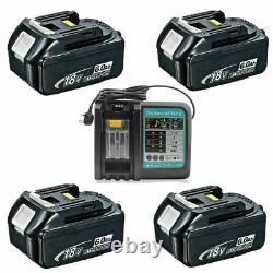For Makita 18V 6.0Ah Li-ion LXT Battery BL1860B BL1830 BL1850 With LED Indicator