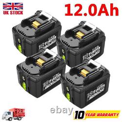 For Makita 18V BL1860B BL1850B 6.0Ah 9Ah 12Ah Li-ion LXT Battery BL1830 &Charger