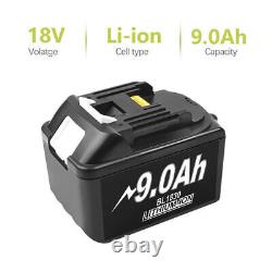 For Makita 18V Battery 9.0Ah 6.0Ah 3.5Ah BL1830 BL1840 BL1850 BL1860 LXT Li-ion