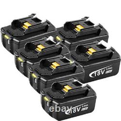 For Makita 18V Battery BL1830/1850 BL1860B 6.0Ah LXT Li-Ion Cordless Battery New