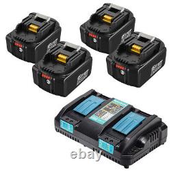 For Makita 18V Battery+Charger set 5.0AH 6.0Ah Li-Ion LXT BL1860B BL1830 BL1850B