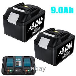 For Makita 18V Li-ion Battery 6000mAh LXT BL1860 BL1830 BL1850 withLED +Charger