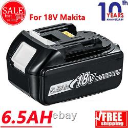 For Makita 6.5Ah 18V Li-ion LXT Battery /Charger BL1860 BL1850 BL1830 BL1840 UK