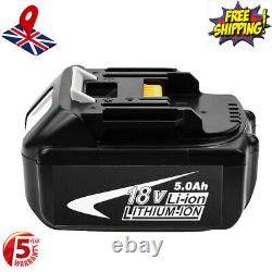 For Makita BL1860 18V LXT Li-Ion 5.0Ah Battery BL1850 BL1840 BL1830 or Charger