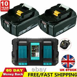 For Makita BL1860 BL1830 BL1850 BL1840 6.0Ah 18V Li-ion LXT Battery / Charger UK